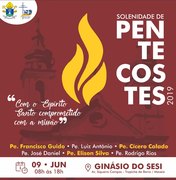 Arquidiocese de Maceió divulga programação da Solenidade de Pentecostes 