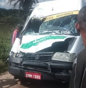 Homem e cavalo morrem após colidir com van em São José da Tapera  
