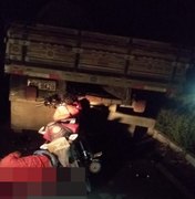 Idoso morre após colidir em traseira de caminhão, em Taquarana