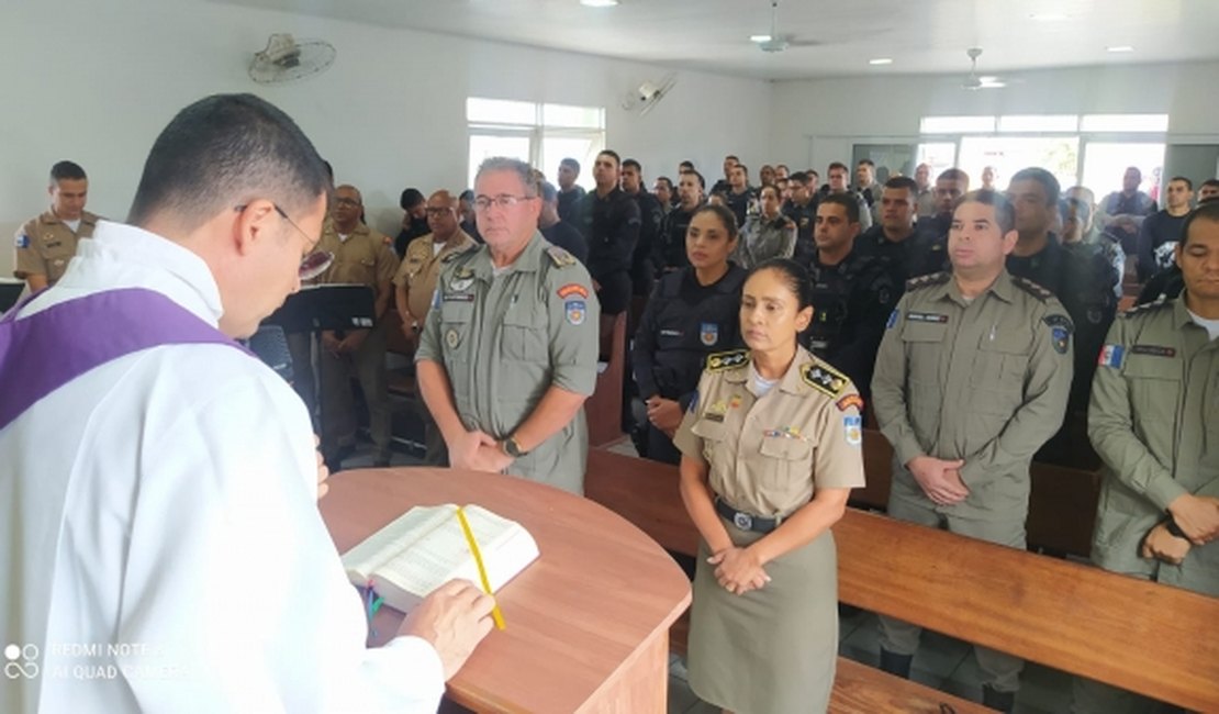 Missa celebra 8 anos da criação do Pelotão de Policiamento Montado do 3º BPM em Arapiraca
