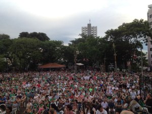 Missa de 7º por vítimas de acidente com a Chapecoense, reúne 1.500 pessoas