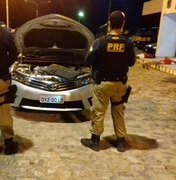 Corolla roubado em Caruaru é encontrado com ex-presidiário em Alagoas