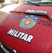 Espingarda é apreendida pela polícia em fazenda de Joaquim Gomes