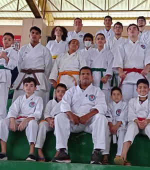 Equipe de Palmeira conquista segundo lugar no campeonato alagoano de karatê