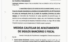 Quebra do sigilo bancário de Flávio Bolsonaro