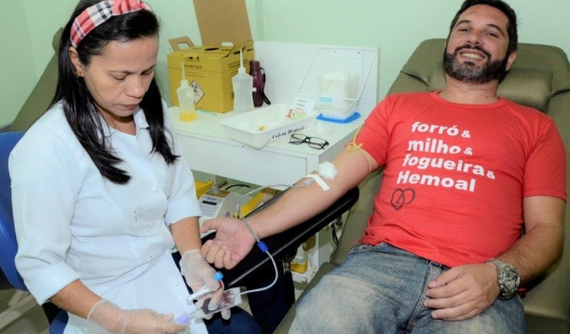Coruripe recebe equipe do Hemoal para coleta de sangue nesta terça-feira (21)