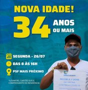 Prefeitura de Paulo Jacinto inicia vacinação contra COVID-19 para pessoas com 34+