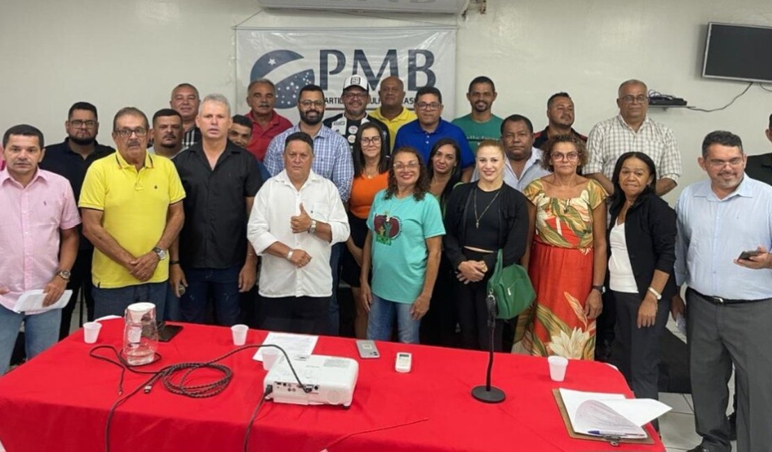 PMB reúne filiados e lança chapa proporcional para eleições em Arapiraca
