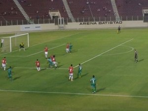 Amistoso: Coruripe é derrotado por 4 a 1 pelo Sergipe, em Aracaju