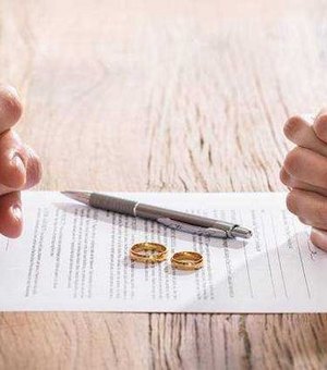 Números de divórcios voltam a subir em Alagoas