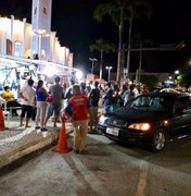 Mais de 40 motoristas são flagrados inabilitados durante Lei Seca em Arapiraca