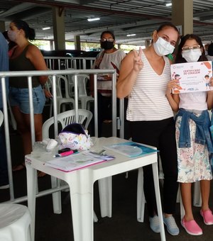 Alagoas recebe mais 22 mil doses de vacina infantil da Pfizer