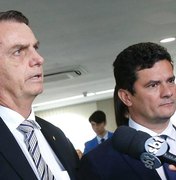 Bolsonaro diz que há 'possibilidade zero' de demitir Moro