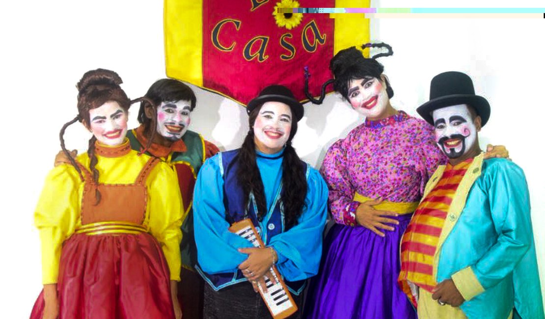 Porto Calvo recebe nesta sexta-feira o 1º Circuito Alagoano de Teatro de Rua