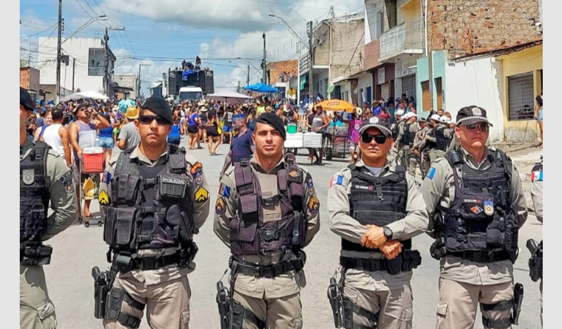 Polícia Militar reforça segurança durante blocos na Zona da Mata