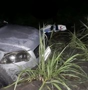 Condutor morre vítima de capotamento na AL 105, em Coruripe