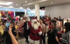 Chegada do Papai Noel abre programação de Natal em Arapiraca 