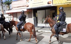 Cavalaria atua nas barreiras sanitárias no centro de Arapiraca