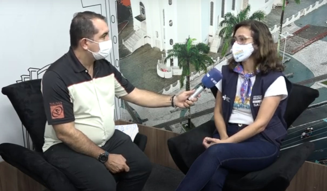 [Vídeo] Não estamos em condições de escolher vacina, alerta coordenadora de Imunização de Arapiraca