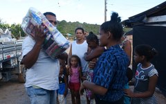 Doações foram entregues em povoados e comunidades de Maragogi 