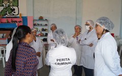  Perícia Oficial de Alagoas coleta de material genético de condenados em Maceió