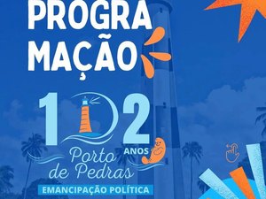 Prefeitura divulga programação dos 102 anos de Emancipação Política de Porto de Pedras