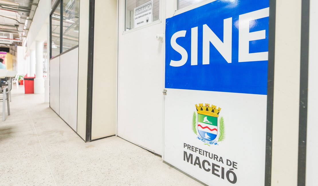 Mais de 100 vagas de emprego estão disponíveis no Sine Maceió nesta segunda-feira (4)