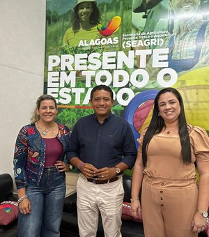 Em Maceió, prefeito Júlio Cezar reforça parceria com o Governo do Estado na área da agricultura