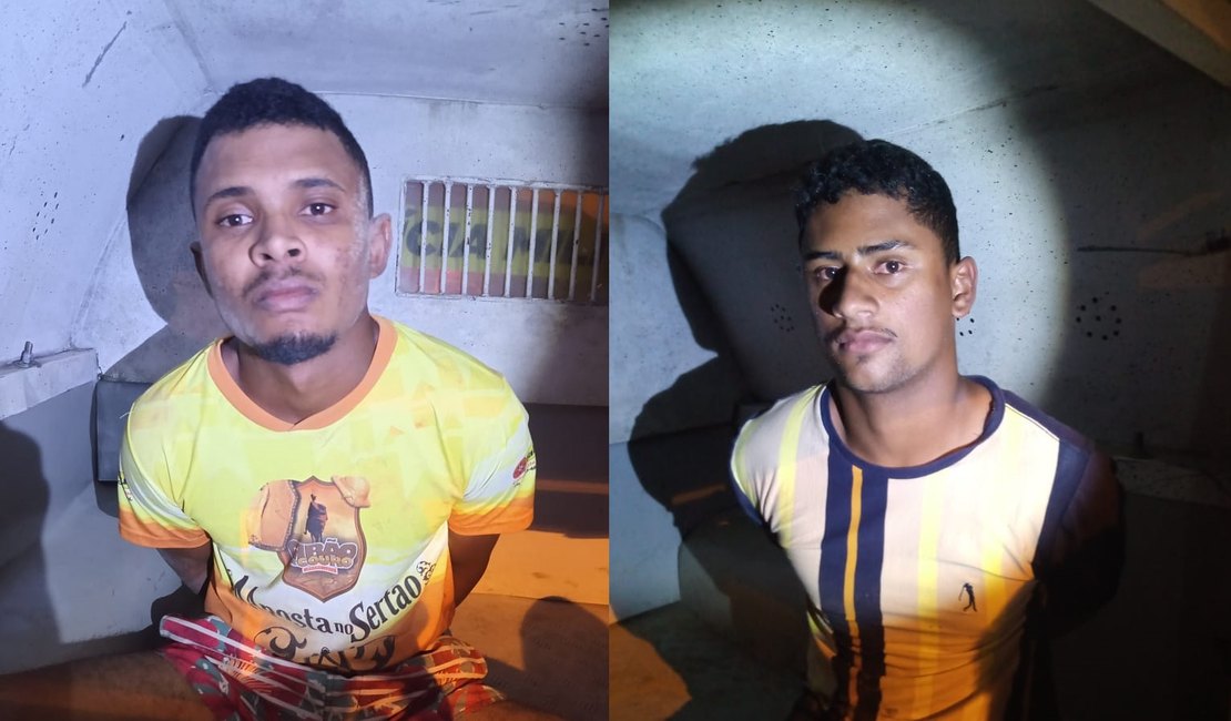 Dupla acusada de cometer assaltos no Pilar é presa