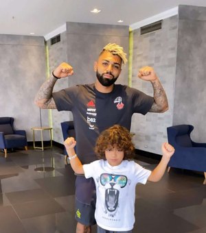 Felipe Melo explica foto do filho com Gabigol depois de receber críticas