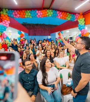 Governador inaugura 57ª creche Cria de Alagoas em Jundiá
