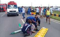 Acidente foi registrado na rodovia AL 110, em Arapiraca 