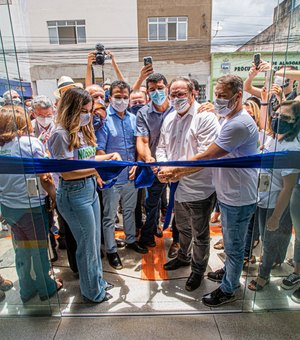 Nova sede do CadÚnico de Arapiraca é inaugurada em prédio histórico da Avenida Rio Branco