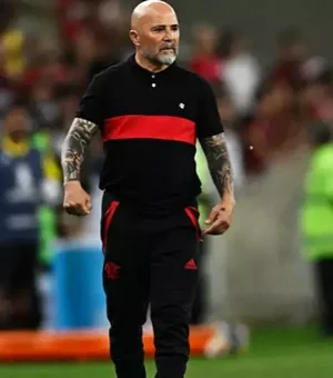 Jogador do Flamengo curte post de demissão de Jorge Sampaoli