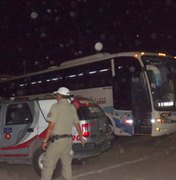 Torcedores do ASA apedrejam ônibus do CRB em Arapiraca