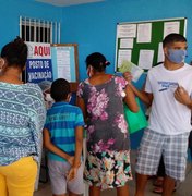 Vacina contra a gripe tem público ampliado e movimento intenso em Maceió