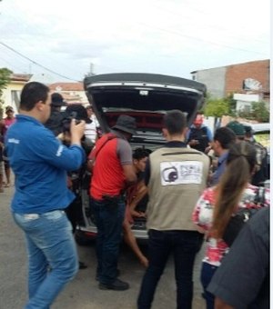 Preso suspeito de fugir após troca de tiros com a polícia no Sertão