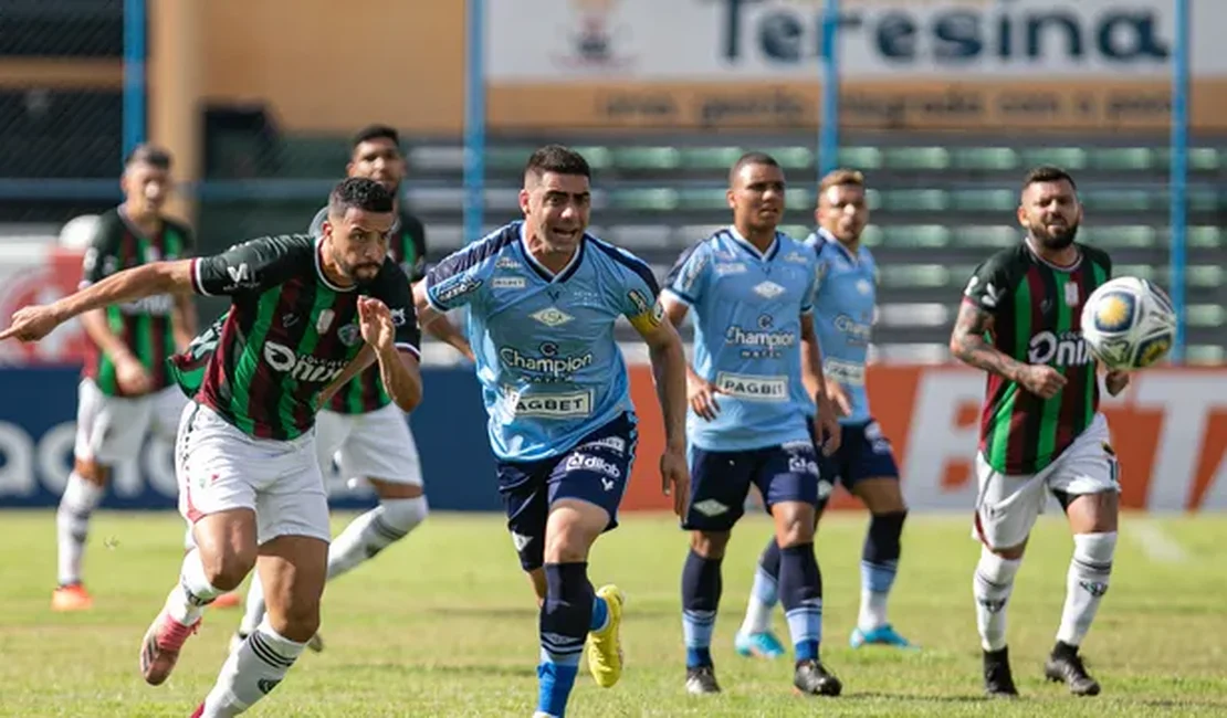 CSA estreia na Copa do Nordeste empatando com o Fluminense-PI