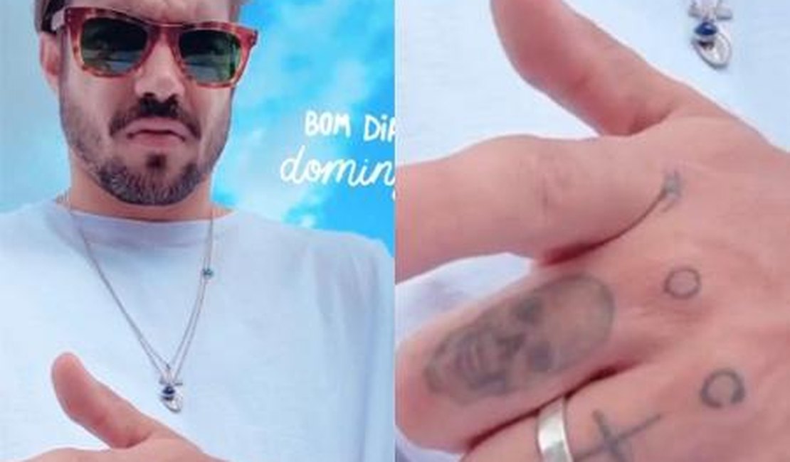 Após polêmica, Caio Castro faz selfie exibindo aliança de relacionamento