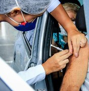 Idosos com 78 anos ou mais são vacinados a partir de segunda-feira (08), em Maceió