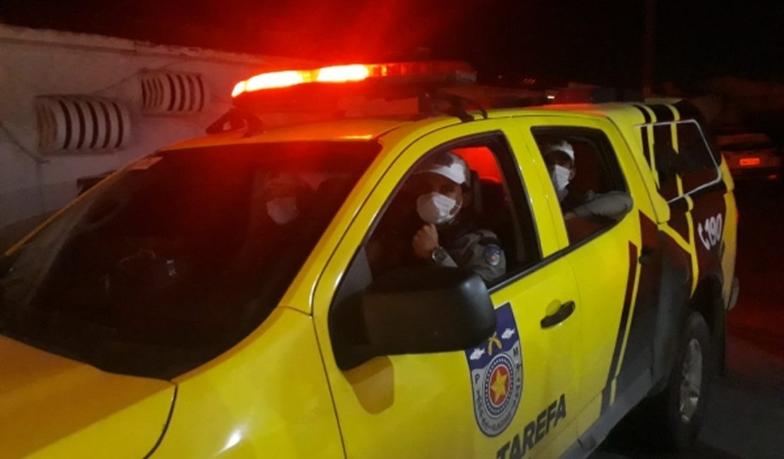PM verifica denúncias por descumprimento do decreto emergencial