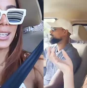 Anitta dá cantada em motorista durante passeio com amigas: 'Apaixonada'