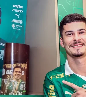 Palmeiras anuncia a contratação de Rômulo, destaque do Novorizontino