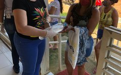 Prefeitura de Craíbas distribui mais de 4 mil kits de merenda escolar para pais de alunos