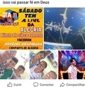 Artistas do circo Romero promoverão live da alegria em Arapiraca