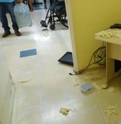 Homem embriagado invade hospital e promove quebra-quebra em hospital do Sertão
