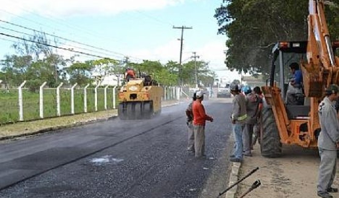 Obras de revitalização seguem em Maceió