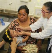 Campanha de vacinação contra poliomielite e sarampo é prorrogada em Arapiraca