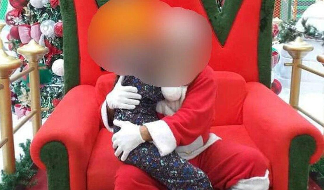 Mulher denuncia assédio de Papai Noel contra a filha em shopping