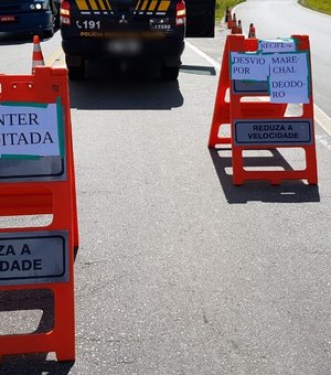 [Vídeo] Gás vaza em São Miguel dos Campos e BR-101 está interditada 